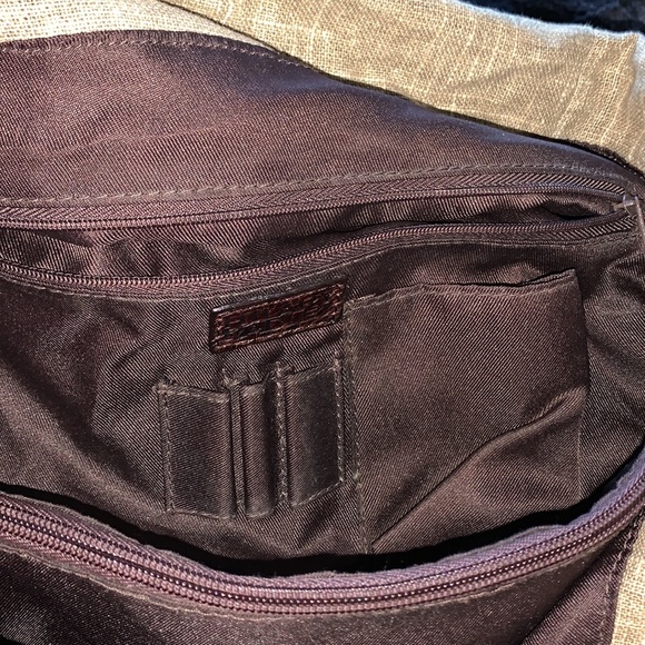 Hailary Radley Linen Leather Oversized Bag - Picture 7 of 11